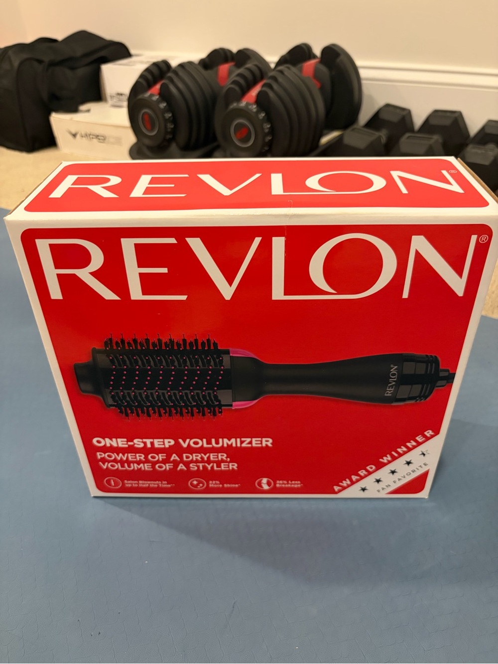 New Revlon One Step Hair Dryer And Volumizer Hot Air Brush Black 1100 Watts